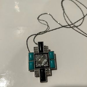 Long statement necklace